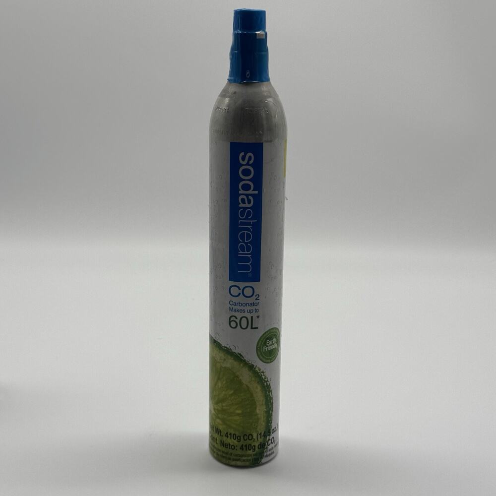 NEW Sealed SodaStream 60L 14.5 Oz Cylinder CO2 Carbonator Replacement